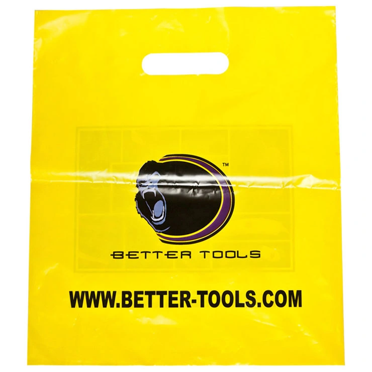 HDPE Die Cut Handle Plastic Packing Carrier Bags for Shopping / Souvenirs (FLD-8612)